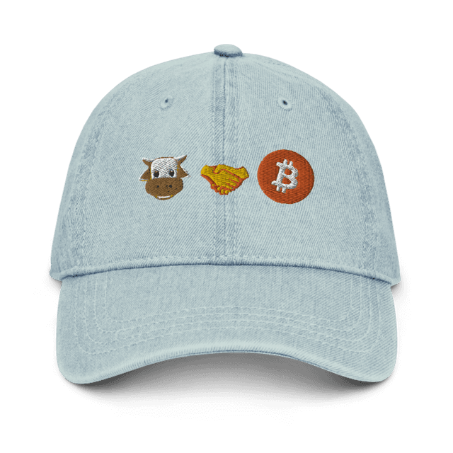 Bitcoin & Beef - Denim