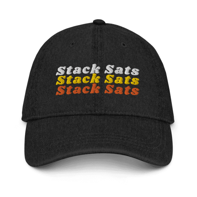 Stack Sats - Denim