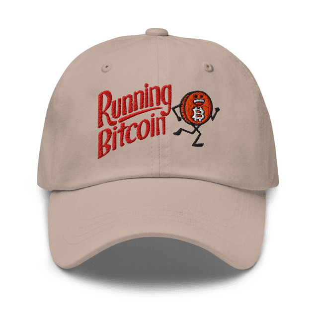Running Bitcoin - Dad hat