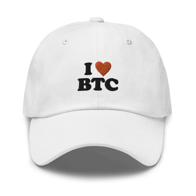 I Heart BTC - Dad hat
