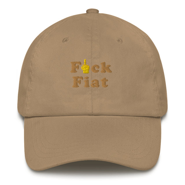 Khaki F*ck Fiat (subtle) - Dad hat