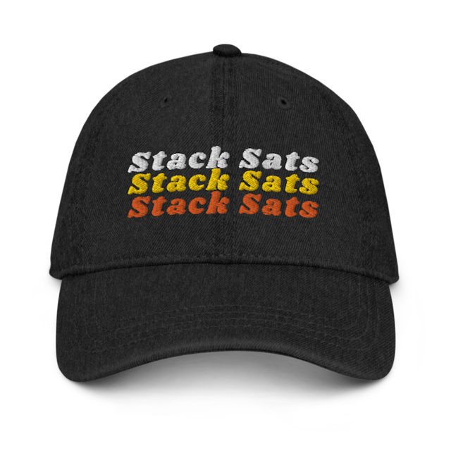 Black Stack Sats - Denim