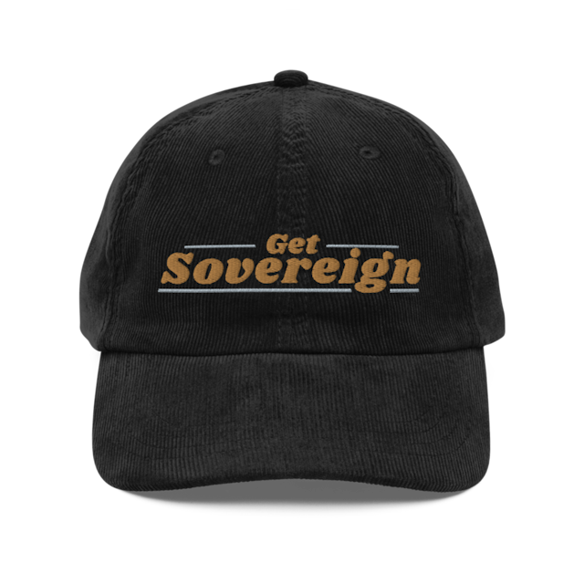 Black Get Sovereign - Corduroy